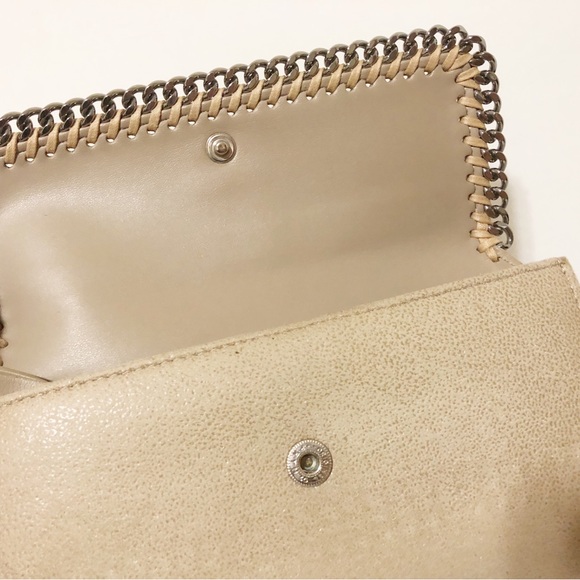 - Authentic Stella McCartney Falabella Beige Long Wallet - Picture 7 of 14